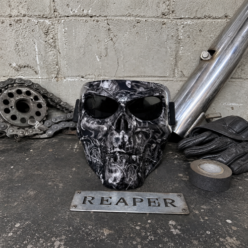 Bike Reaper Skull Mask