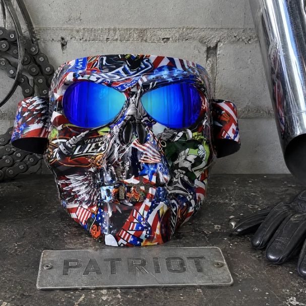 Bike Reaper Skull Mask